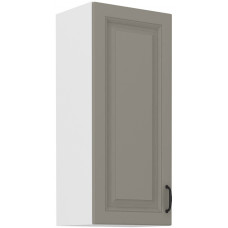 Stilo 40 G-90 1F Pakabinama Spintelė 90 cm Claygrey balta