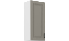 Stilo 40 G-90 1F Pakabinama Spintelė 90 cm Claygrey balta