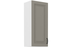 Stilo 40 G-90 1F Pakabinama Spintelė 90 cm Claygrey balta