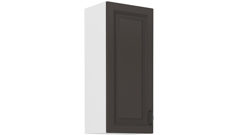 Stilo 40 G-90 1F Pakabinama Spintelė 90 cm Grafit balta