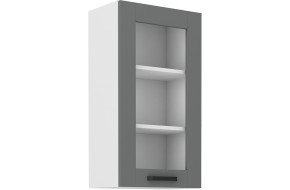 LUNA 40 GS-90 1F pakabinama spintelė Dustgrey Balta