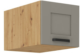 LUNA 40 NAGU-36 1F antresolinė spintelė 57 cm gylis Claygrey Artisan