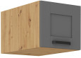 LUNA 40 NAGU-36 1F antresolinė spintelė 57 cm gylis Dustgrey Artisan