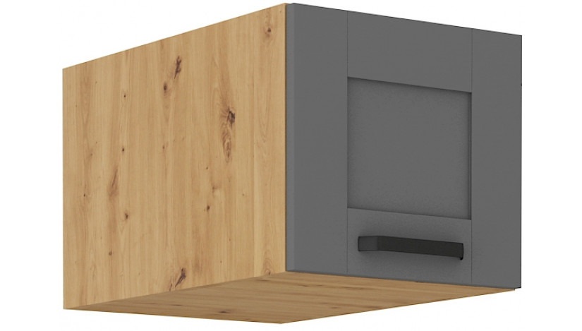 LUNA 40 NAGU-36 1F antresolinė spintelė 57 cm gylis Dustgrey Artisan