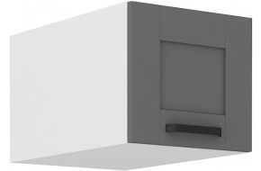 LUNA 40 NAGU-36 1F antresolinė spintelė 57 cm gylis Dustgrey Balta