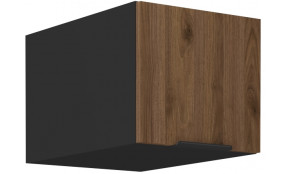 MONZA 40 NAGU-36 1F antresolinė spintelė 57 cm gylis juoda