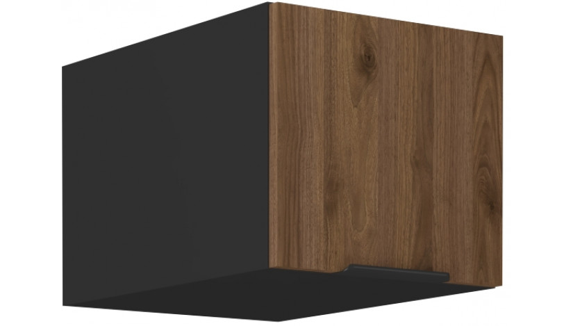 MONZA 40 NAGU-36 1F antresolinė spintelė 57 cm gylis juoda
