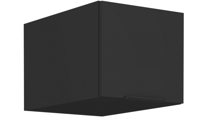 SIENA 40 NAGU-36 1F antresolinė spintelė 57 cm gylis juoda