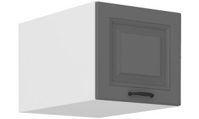 Stilo 40 NAGU-36 1F antresolinė spintelė 57 cm gylis Dustgrey balta