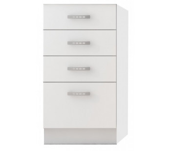 Eko White 40 D 4S BB Spintelė su stalčiais