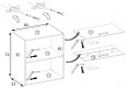 Smart SMA-42G spintelė pakabinama 90 cm