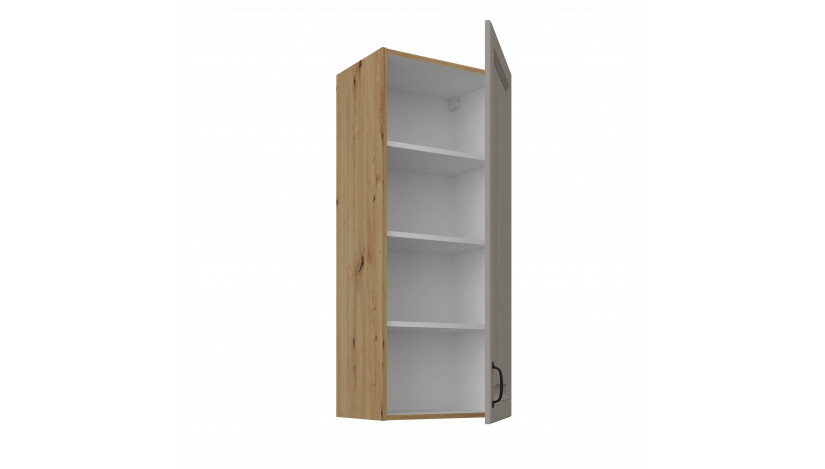 STILO 45 G-108 1F Claygrey artisan pakabinama spintelė