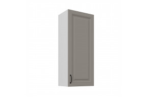 STILO 45 G-108 1F Claygrey balta pakabinama spintelė