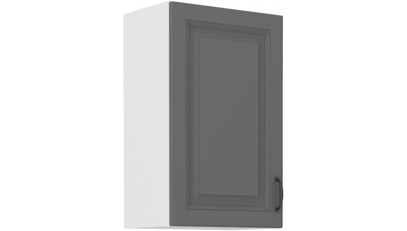 Stilo 45 G-72 1F pakabinama spintelė Dustgrey balta