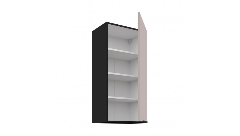 ARONA 45 G-90 1F Pakabinama Spintelė 90 cm juoda