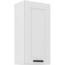 LUNA 45 G-90 1F Pakabinama Spintelė 90 cm balta balta