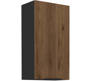 MONZA 45 G-90 1F Pakabinama Spintelė 90 cm juoda