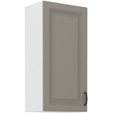 Stilo 45 G-90 1F Pakabinama Spintelė 90 cm Claygrey balta