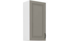 Stilo 45 G-90 1F Pakabinama Spintelė 90 cm Claygrey balta