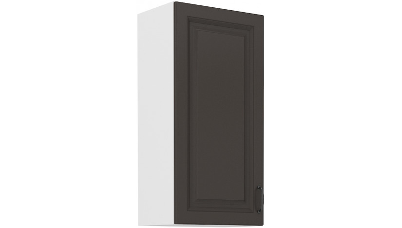 Stilo 45 G-90 1F Pakabinama Spintelė 90 cm Grafit balta