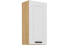 LUNA 45 G-90 1F Pakabinama Spintelė 90 cm Balta Artisan
