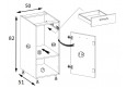 Econo ECO-4D pastatoma spintelė 50 cm