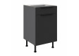 ARIA BL/ANT 50 D 1F 1S BB PREMIUM pastatoma spintelė su 1 stalčiumi