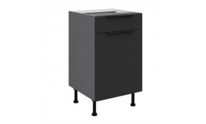 ARIA BL/ANT 50 D 1F 1S BB PREMIUM pastatoma spintelė su 1 stalčiumi