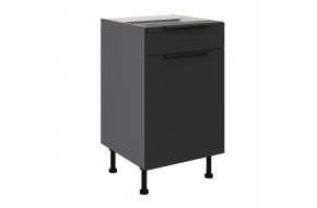 ARIA BL/ANT 50 D 1F 1S BB PREMIUM pastatoma spintelė su 1 stalčiumi