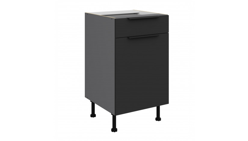 ARIA BL/ANT 50 D 1F 1S BB PREMIUM pastatoma spintelė su 1 stalčiumi