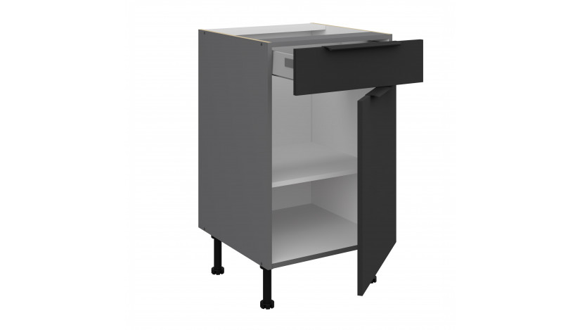 ARIA BL/ANT 50 D 1F 1S BB PREMIUM pastatoma spintelė su 1 stalčiumi