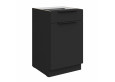 ARIA BL/BL 50 D 1F 1S BB PREMIUM pastatoma spintelė su 1 stalčiumi