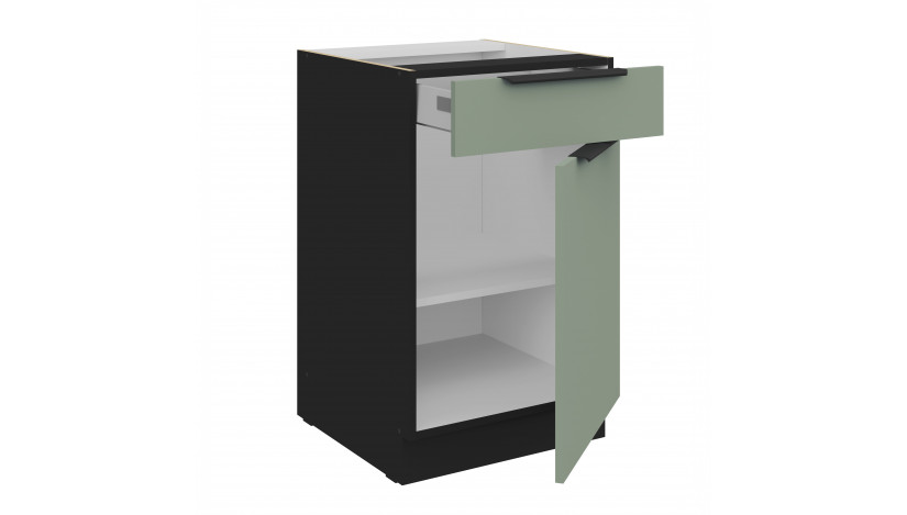 ARIA SA/BL 50 D 1F 1S BB PREMIUM pastatoma spintelė su 1 stalčiumi
