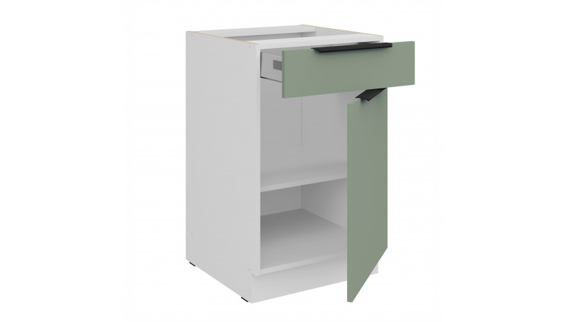 ARIA SA/WH 50 D 1F 1S BB PREMIUM pastatoma spintelė su 1 stalčiumi