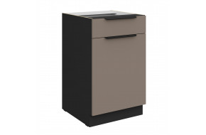 ARIA TA/BL 50 D 1F 1S BB PREMIUM pastatoma spintelė su 1 stalčiumi