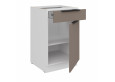 ARIA TA/WH 50 D 1F 1S BB PREMIUM pastatoma spintelė su 1 stalčiumi