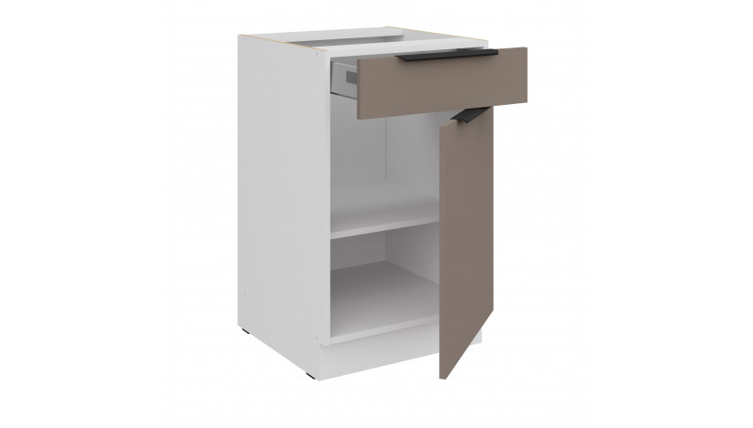 ARIA TA/WH 50 D 1F 1S BB PREMIUM pastatoma spintelė su 1 stalčiumi