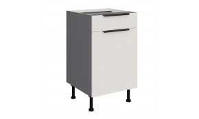 ARIA WH/ANT 50 D 1F 1S BB PREMIUM pastatoma spintelė su 1 stalčiumi