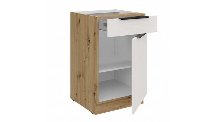 ARIA WH/AR 50 D 1F 1S BB PREMIUM pastatoma spintelė su 1 stalčiumi