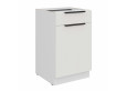 ARIA WH/WH 50 D 1F 1S BB PREMIUM pastatoma spintelė su 1 stalčiumi