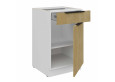 CREMONA WH 50 D 1F 1S BB PREMIUM pastatoma spintelė su 1 stalčiumi