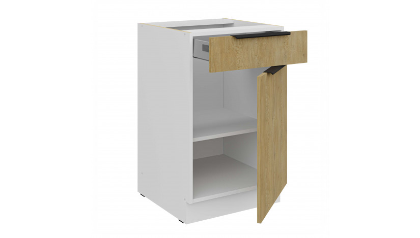 CREMONA WH 50 D 1F 1S BB PREMIUM pastatoma spintelė su 1 stalčiumi