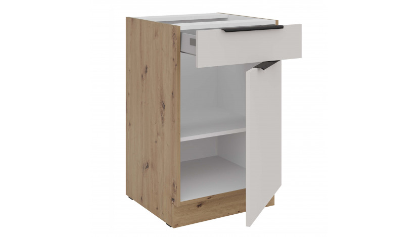 SOLEA 50 D 1F 1S BB PREMIUM pastatoma spintelė su 1 stalčiumi