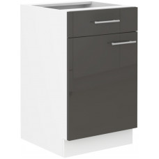 LARA 50 D 1F 1S BB pastatoma spintelė grey