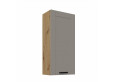 LUNA 50 G-108 1F Claygrey Artisan pakabinama spintelė