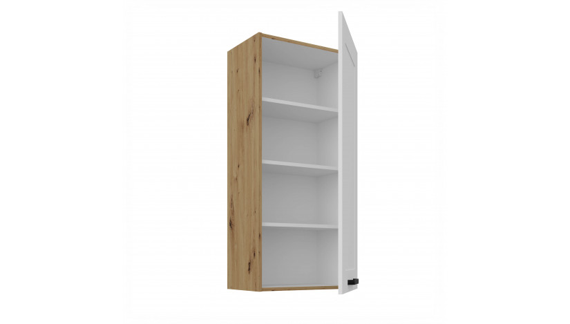 LUNA 50 G-108 1F Balta Artisan pakabinama spintelė