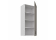 STILO 50 G-108 1F Claygrey balta pakabinama spintelė