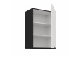 ARIA WH/BL 50 G-72 1F pakabinama spintelė