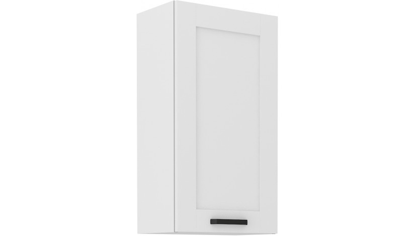 LUNA 50 G-90 1F Pakabinama Spintelė 90 cm balta balta