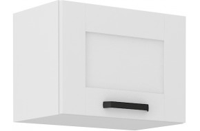 LUNA 50 NAGU-36 1F antresolinė spintelė 57 cm gylis balta balta